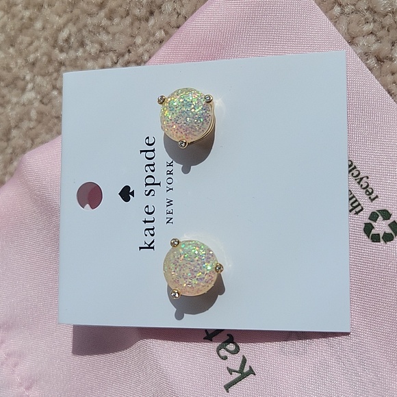 Kate Spade Glitter Studs - Picture 1 of 6